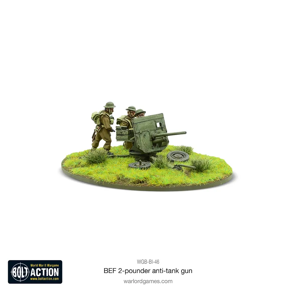 Thumbnail: BEF 2 Pounder Anti-Tank Gun
