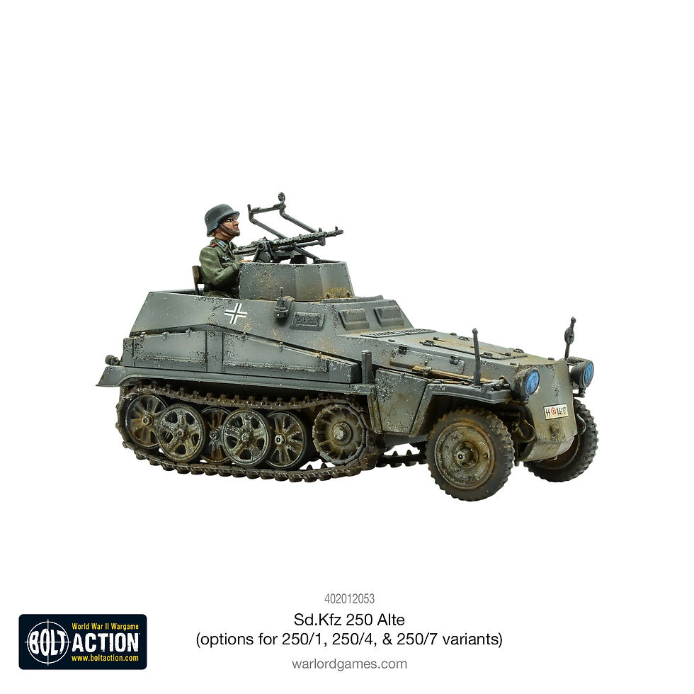 Thumbnail: Sd.Kfz 250 Alte (Options For 250/1, 250/4 & 250/7)