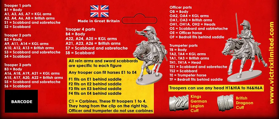 Thumbnail: British Peninsular Heavy Dragoons