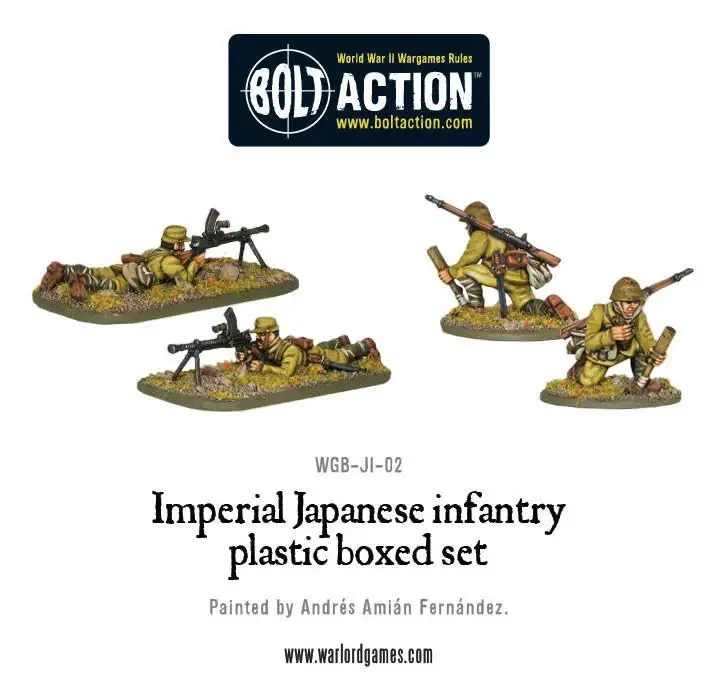 Thumbnail: Imperial Japanese Infantry Plastic Boxed Set