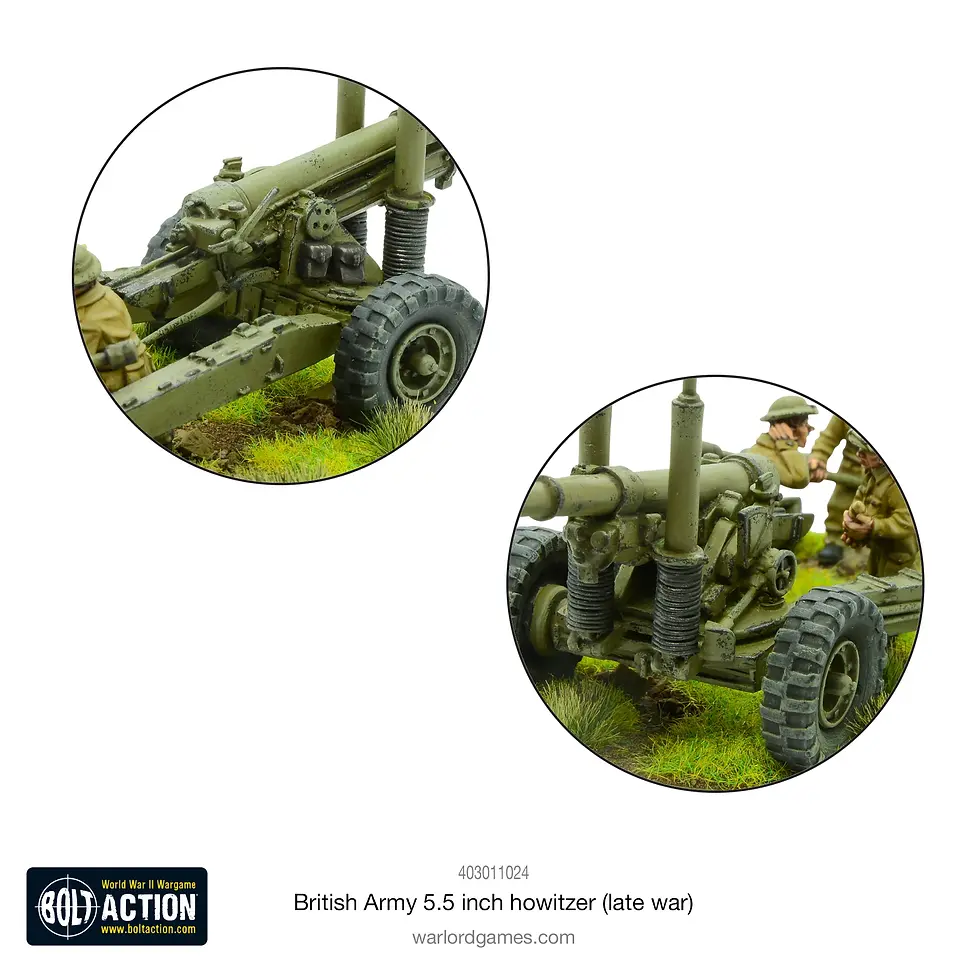 Thumbnail: British Army 5.5 Inch Howitzer (Late War)