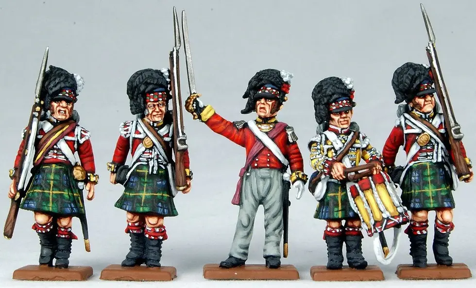 Thumbnail: British Napoleonic Highlander Centre Companies