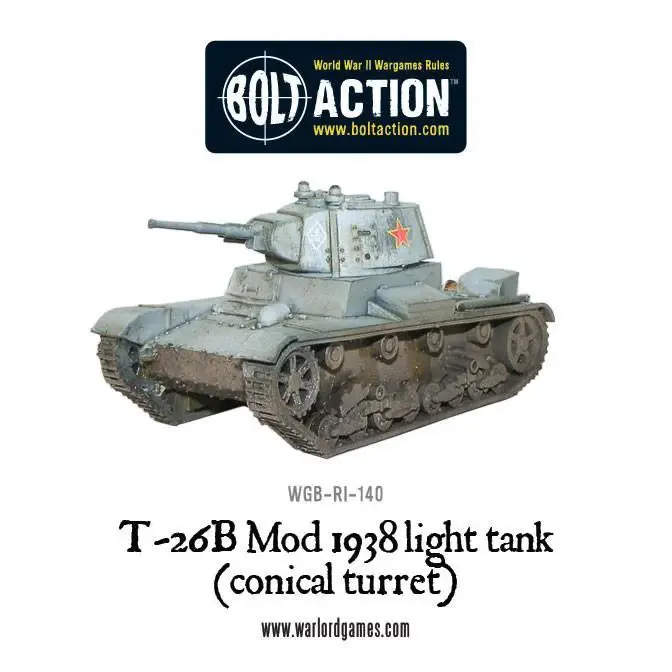 Thumbnail: T-26B Mod 1938 Light Tank (Conical Turret)