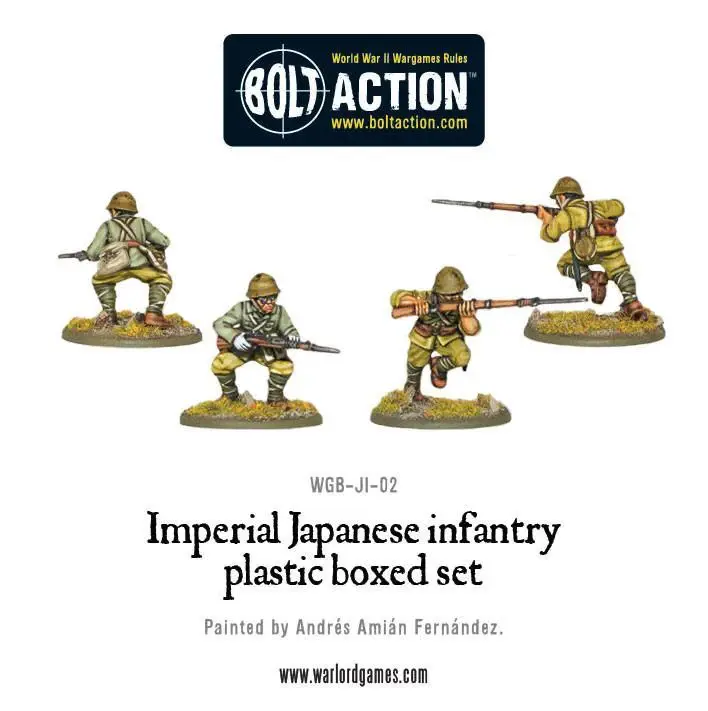 Thumbnail: Imperial Japanese Infantry Plastic Boxed Set