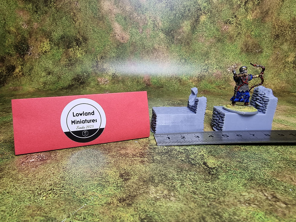 Thumbnail: Low short wall set