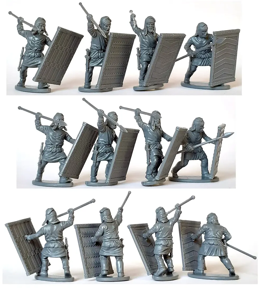 Thumbnail: Persian Unarmoured Spearman