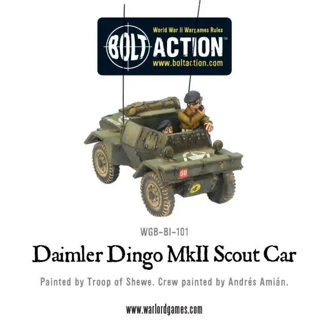 Thumbnail: British Daimler Dingo MkII Scout Car