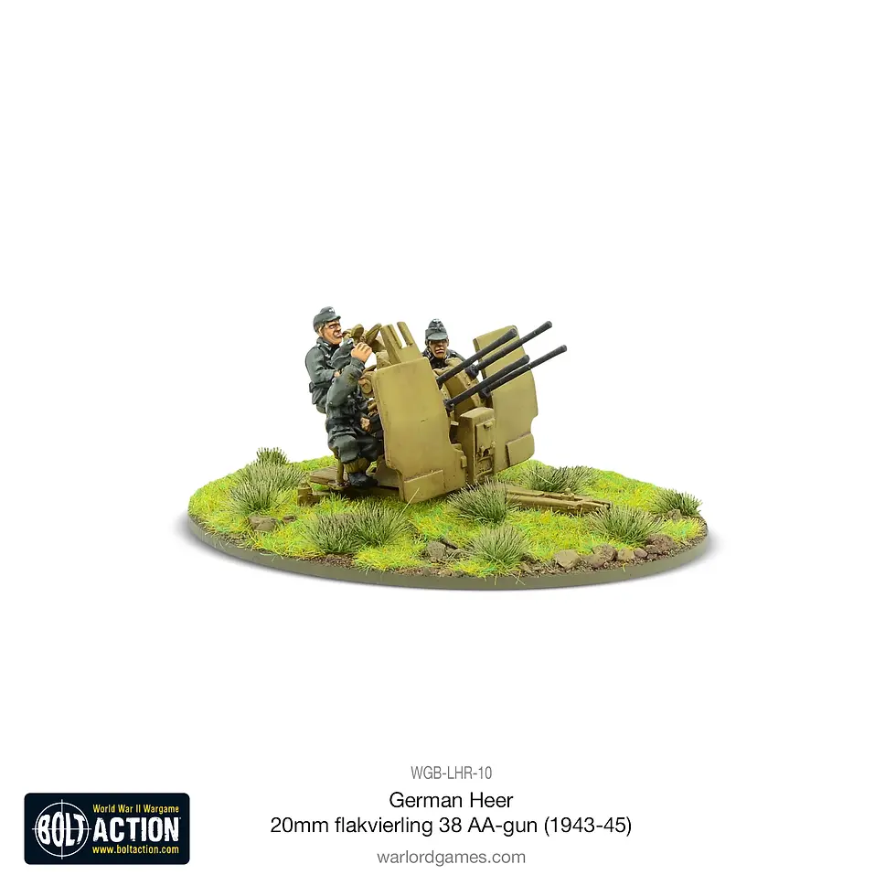 Thumbnail: German Heer 20mm Flakvierling 38 AA-Gun (1943-45)