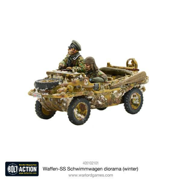 Thumbnail: Waffen-SS Schwimmwagen Diorama (Winter)