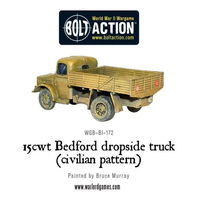 Thumbnail: 15cwt Bedford Dropside Truck (Civilian Pattern)