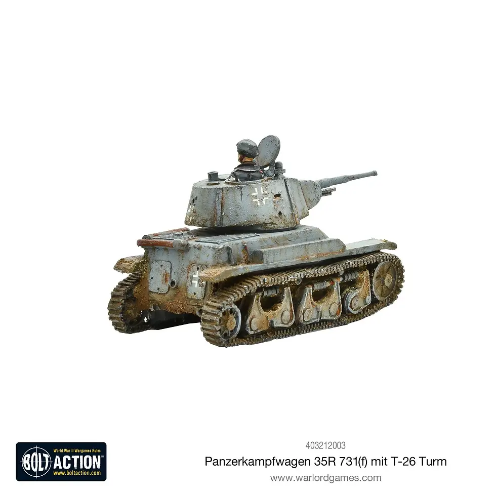 Thumbnail: Panzerkampfwagen 35R 731(F) Mit T-26 Turm