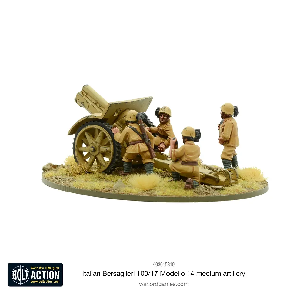 Thumbnail: Italian Bersaglieri 100/17 Modello 14 Medium Artillery