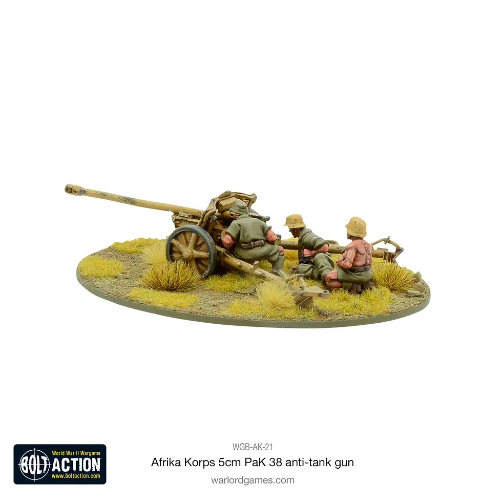 Thumbnail: Afrika Korps 5cm PaK 38 Anti-Tank Gun
