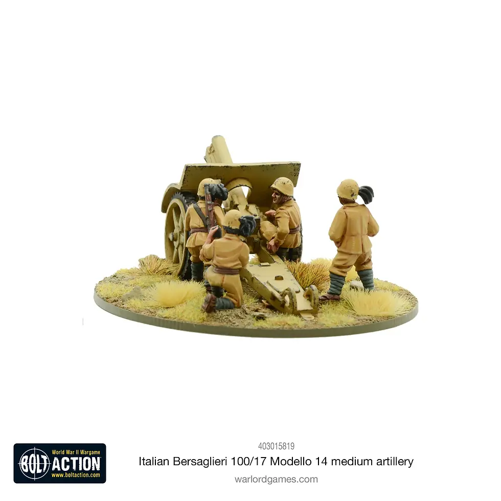 Thumbnail: Italian Bersaglieri 100/17 Modello 14 Medium Artillery