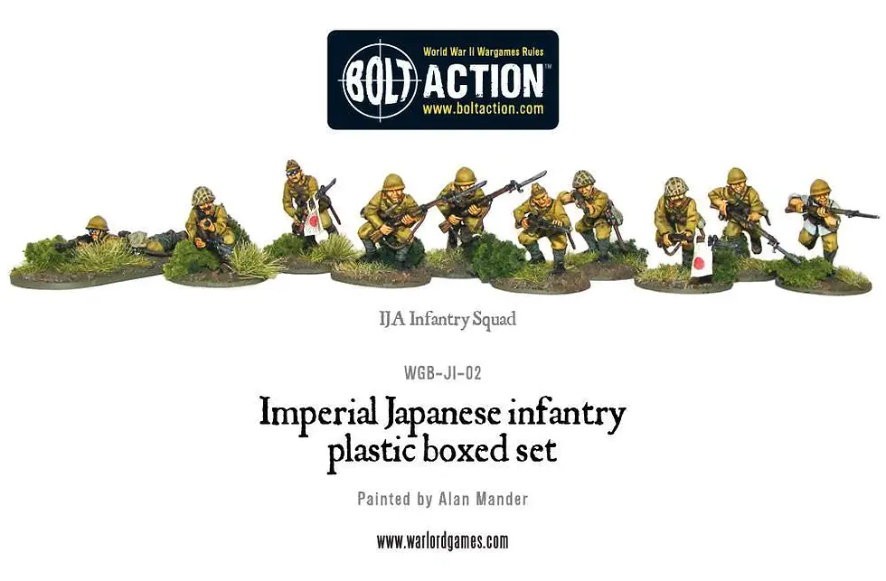Thumbnail: Imperial Japanese Infantry Plastic Boxed Set