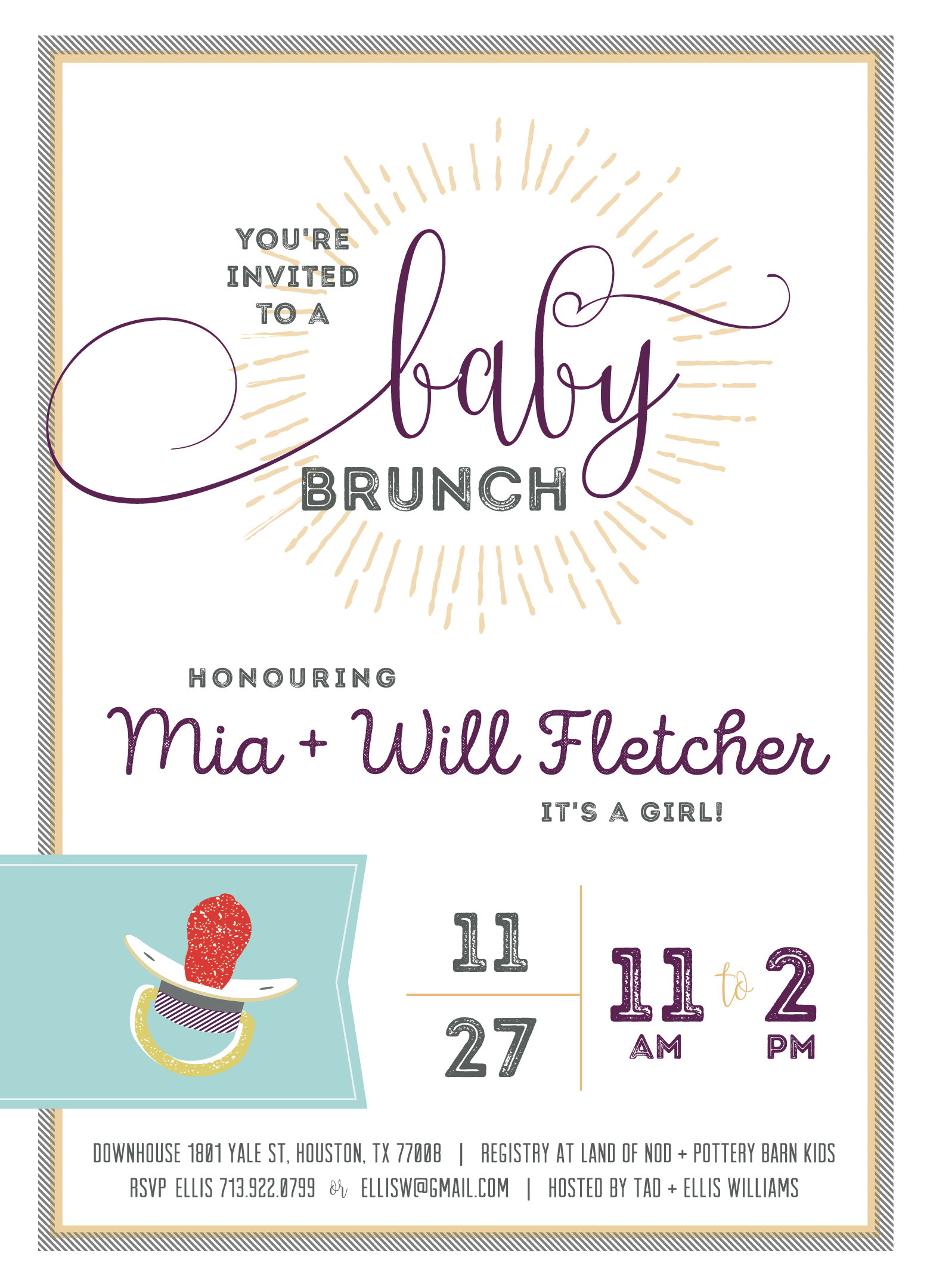 MOD Baby Brunch Pacifier