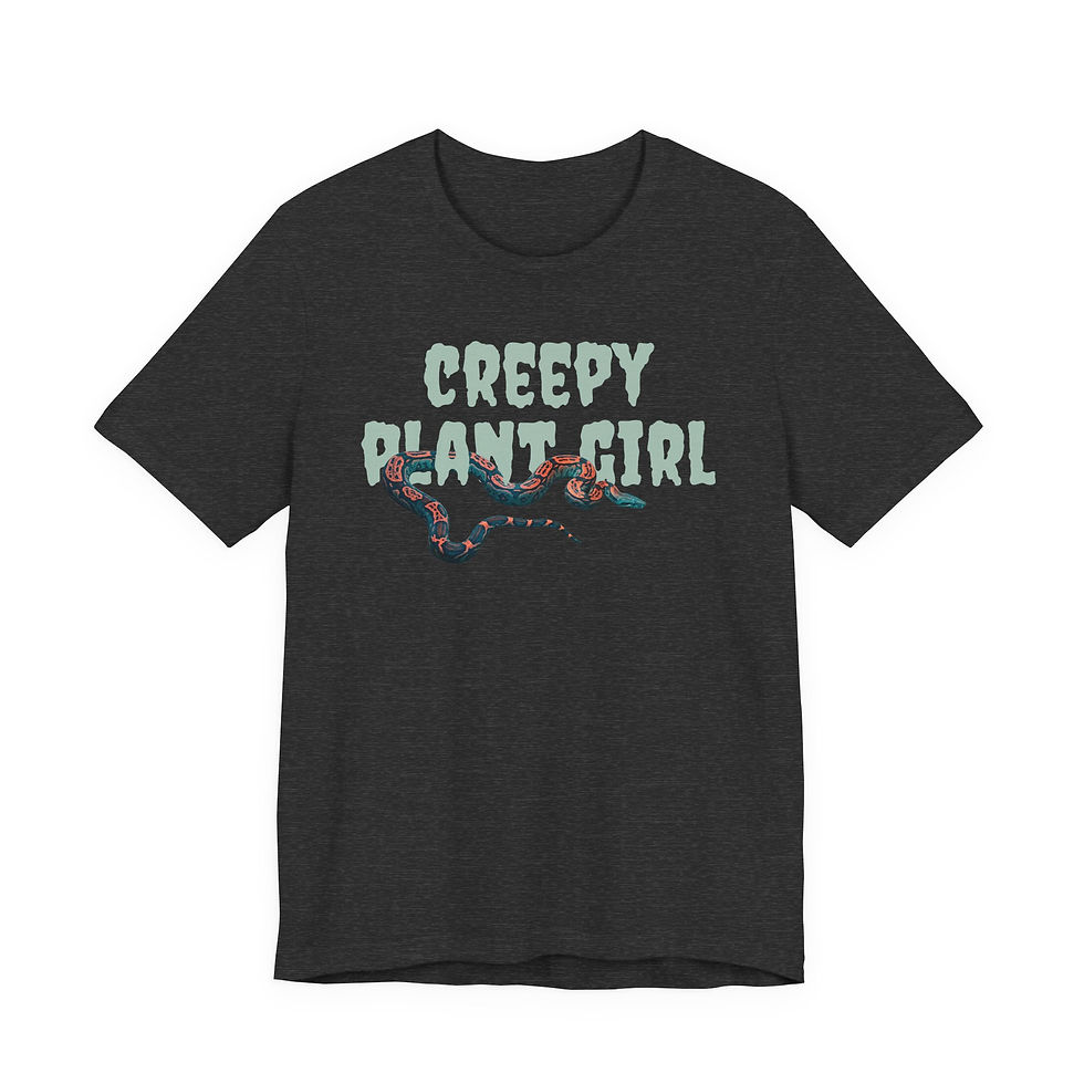 Thumbnail: Creepy Plant Girl T-Shirt – In the Garden