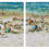 Thumbnail: 581/582 Narrabeen Sands Diptych  (2 canvases that hang together))
