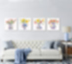 289 - 294 BLUE AND WHITE TEAPOTS 4 SET