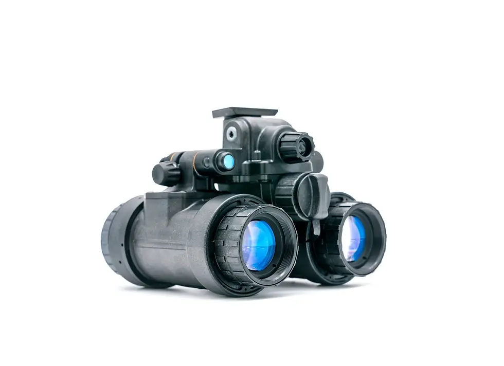 Thumbnail: L3Harris BNVD-1531 Night Vision Binoculars with dual-tube design, lightweight build, and advanced optics for tactical use.
