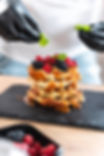 Brunch Brest Waffle Garden gaufres sucrées salées