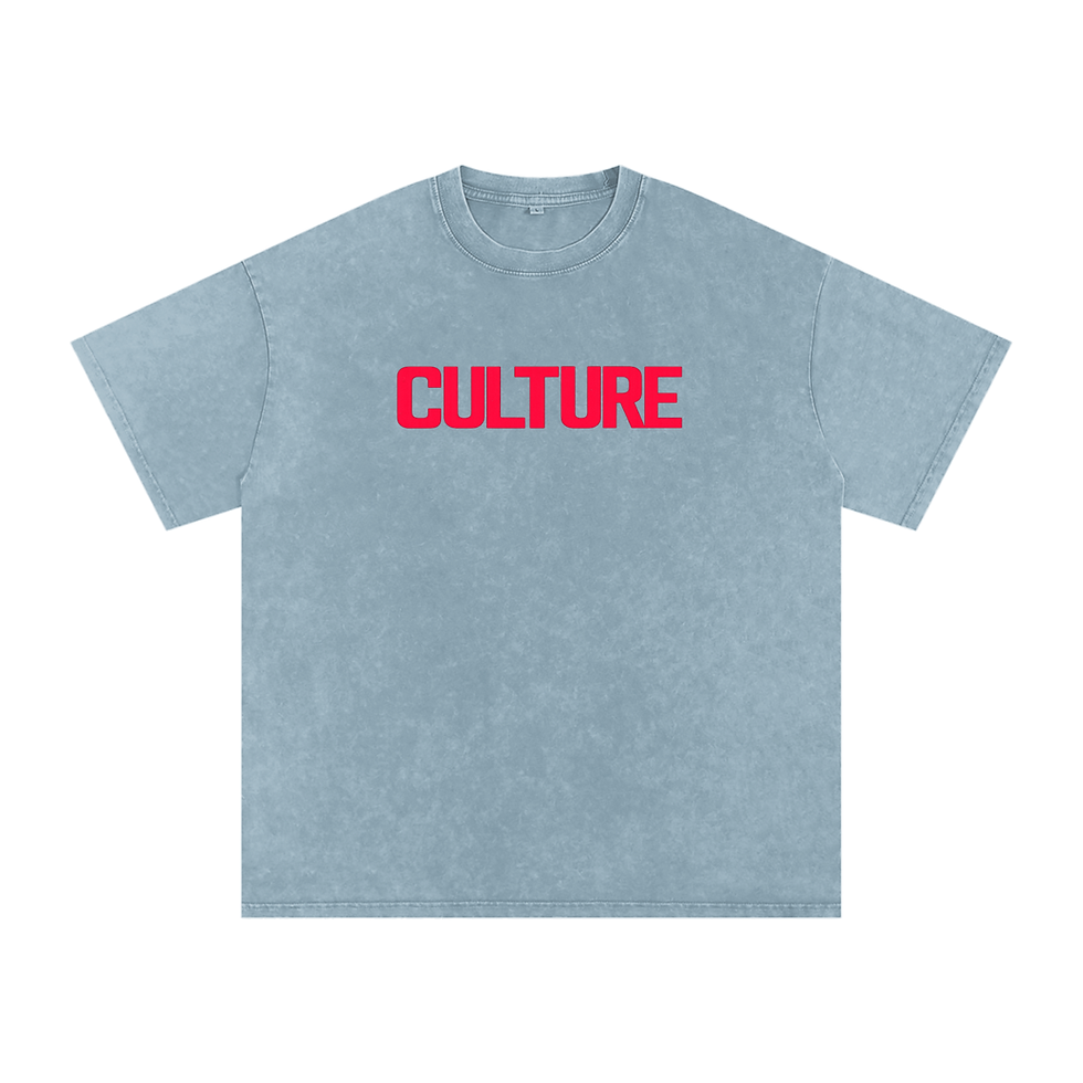 Thumbnail: ORIGINAL PEOPLE Snow Washed Oversized Cotton T-Shirt