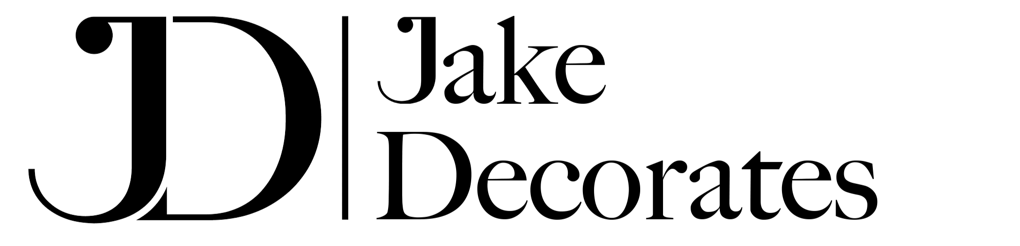 Jake Decorates logo – Professional Christmas tree styling and decorating services in Sydney, Australia