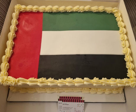 Cake for corporate event
