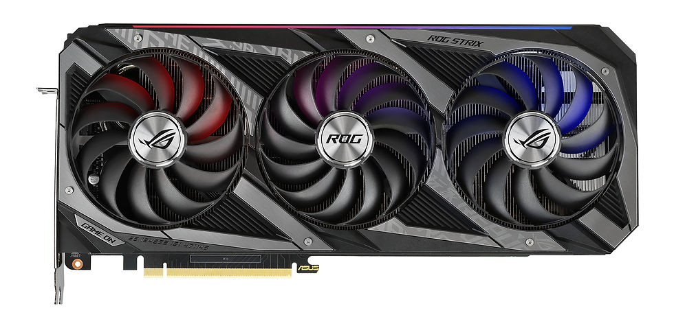Thumbnail: ASUS ROG Strix GeForce RTX 3070 Ti 8GB GDDR6X buffed-up design with chart-toppin