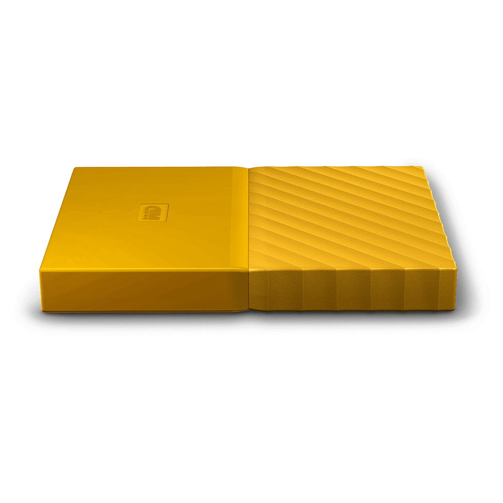 Thumbnail: Western Digital My Passport external hard drive 4000 GB Yellow