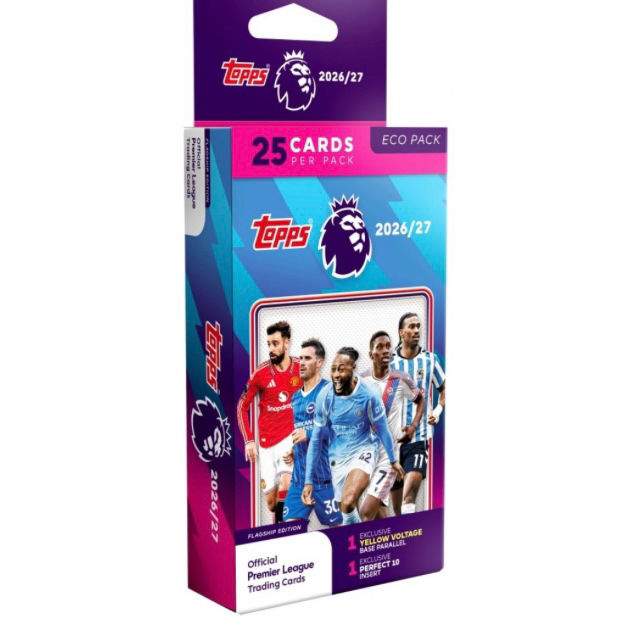 Premier league 2027 trading cards game eco pack