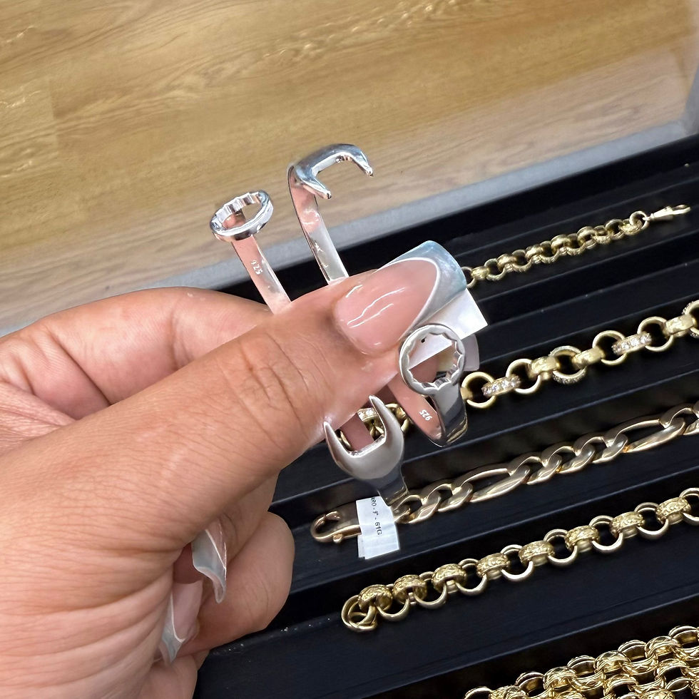 Thumbnail: 925 Kids Spanner Bangle