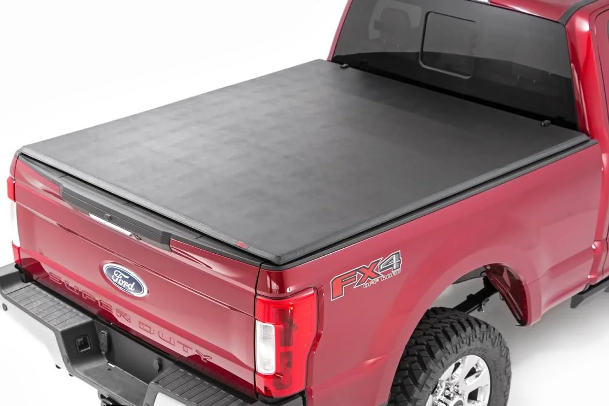 Soft Tri Fold Tonneau Bed Cover 8 Foot Bed Elite