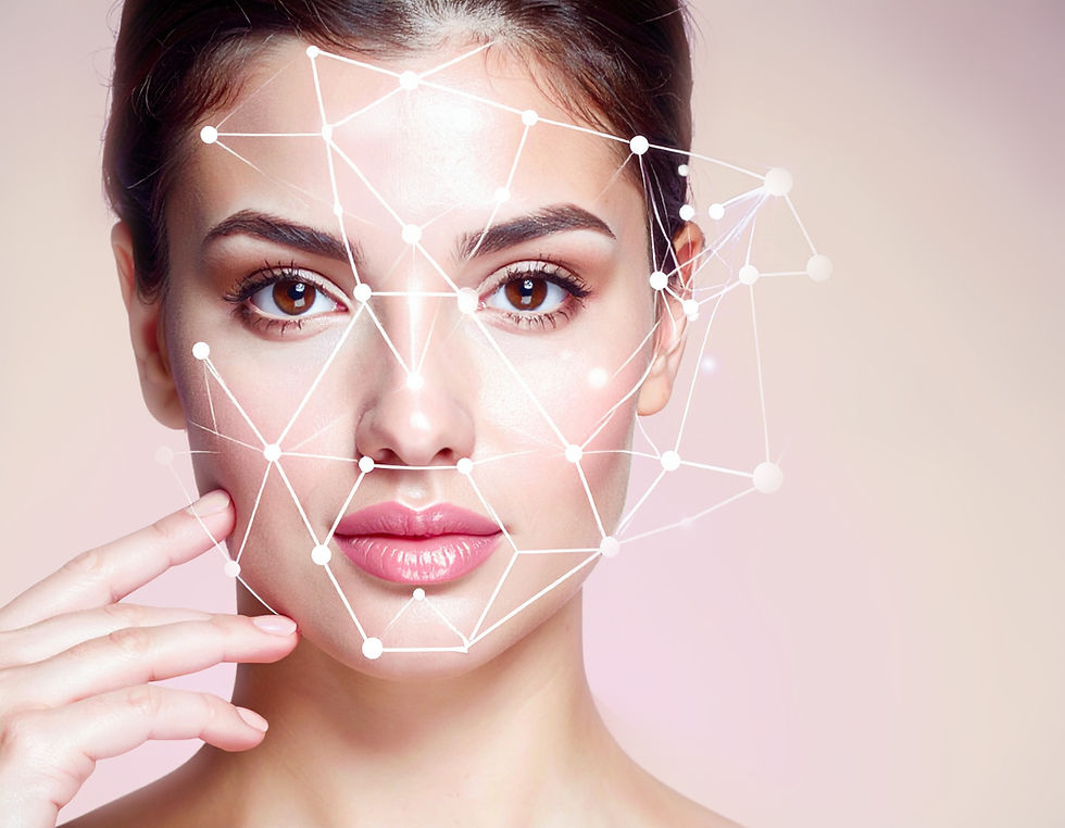 Photo of skin analysis