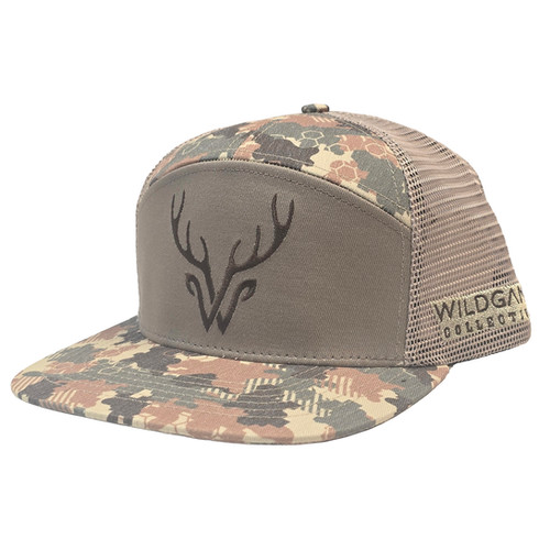 WILDGAME 7 Panel Camo Hat (RH-W-15) | FIELDSTONE