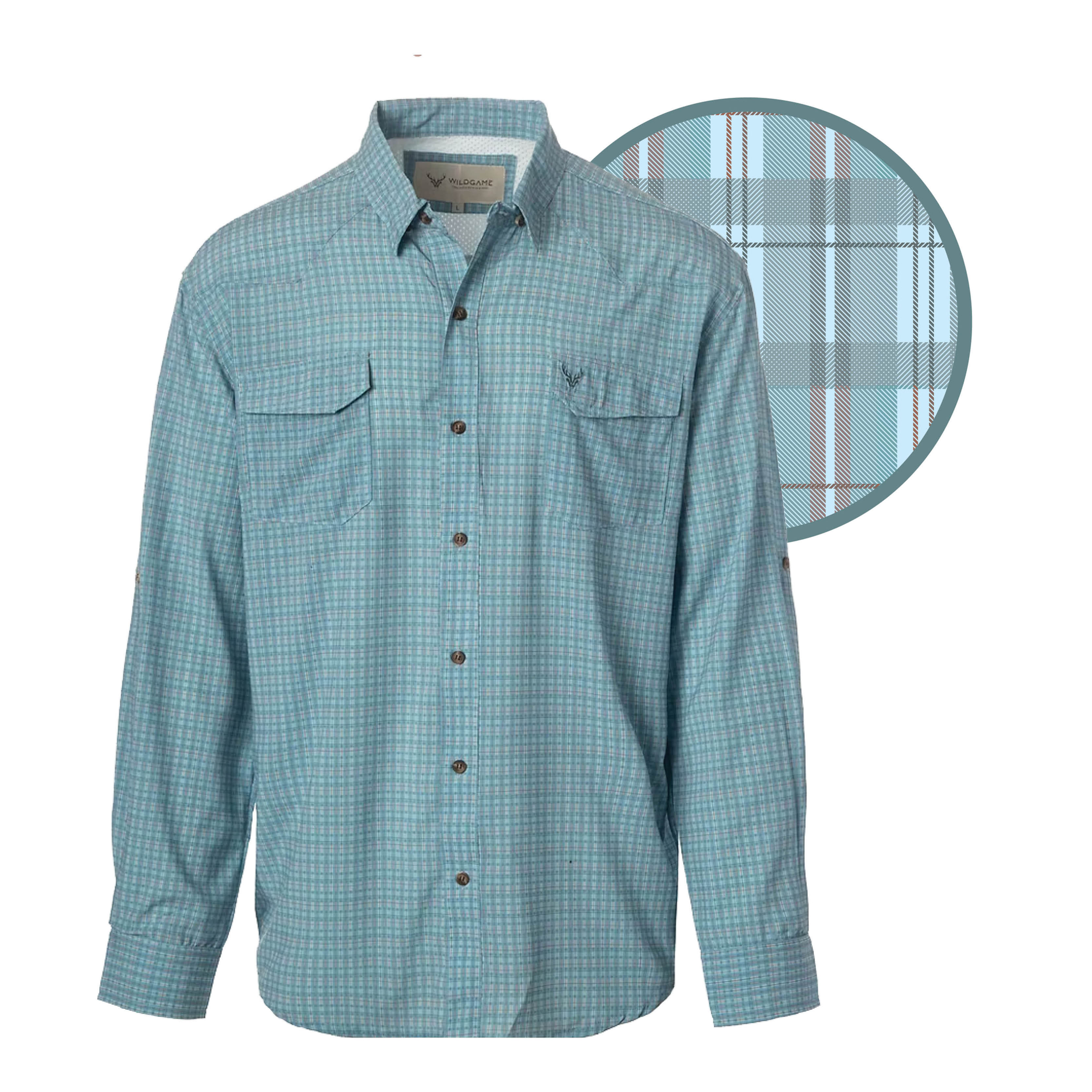 WILDGAME CloudDrift Button Down