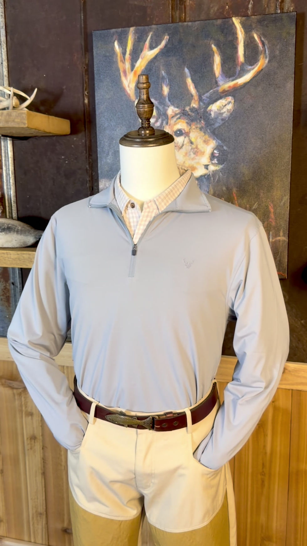 Thumbnail: WILDGAME Sierra Light Weight QTR Zip (R-WG-118)