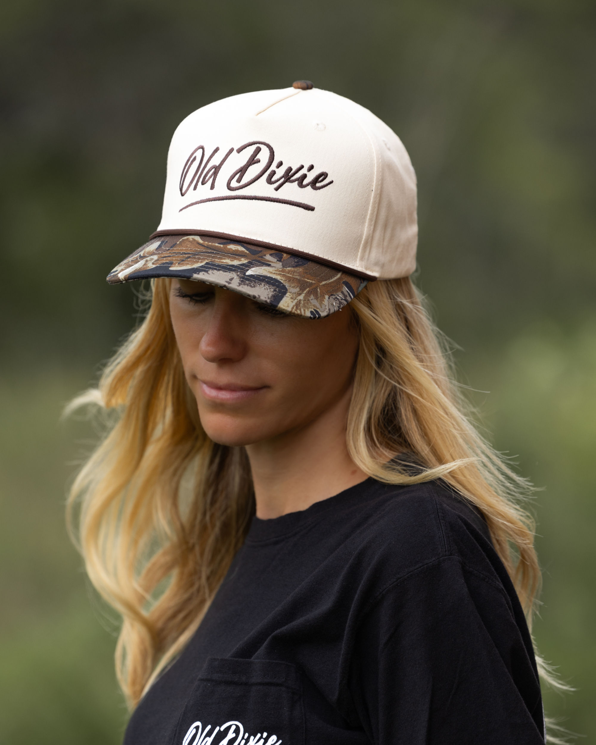 Old Dixie Advantage Camo Bill Hat (RD-114)