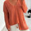 Thumbnail: Chunky mohair mix asymmetric hem jumper