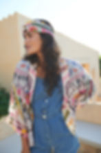 One hundred Stars Susani Pink kimono one size