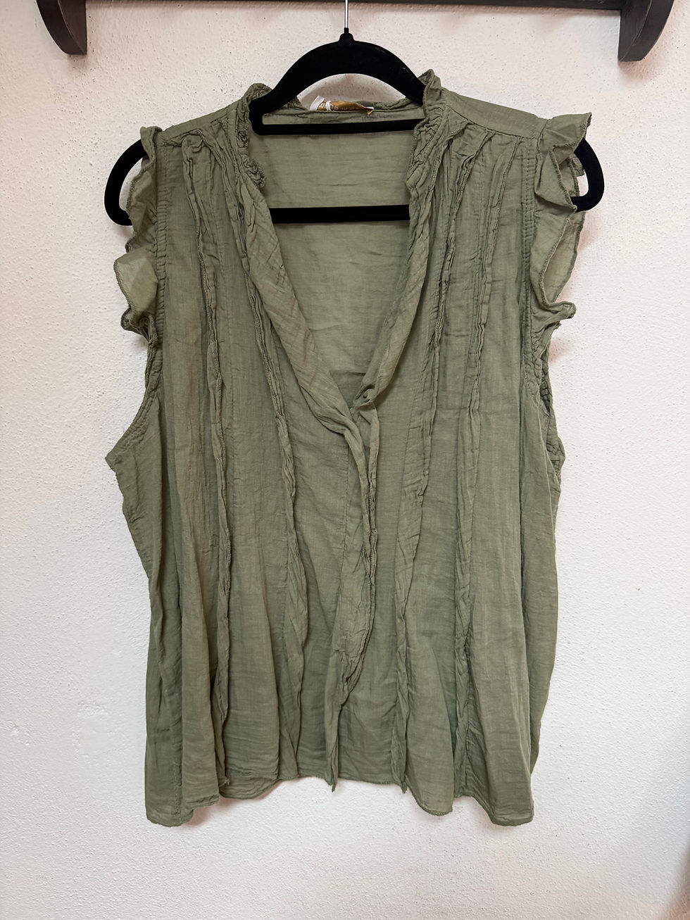 Thumbnail: Cotton frill detail top