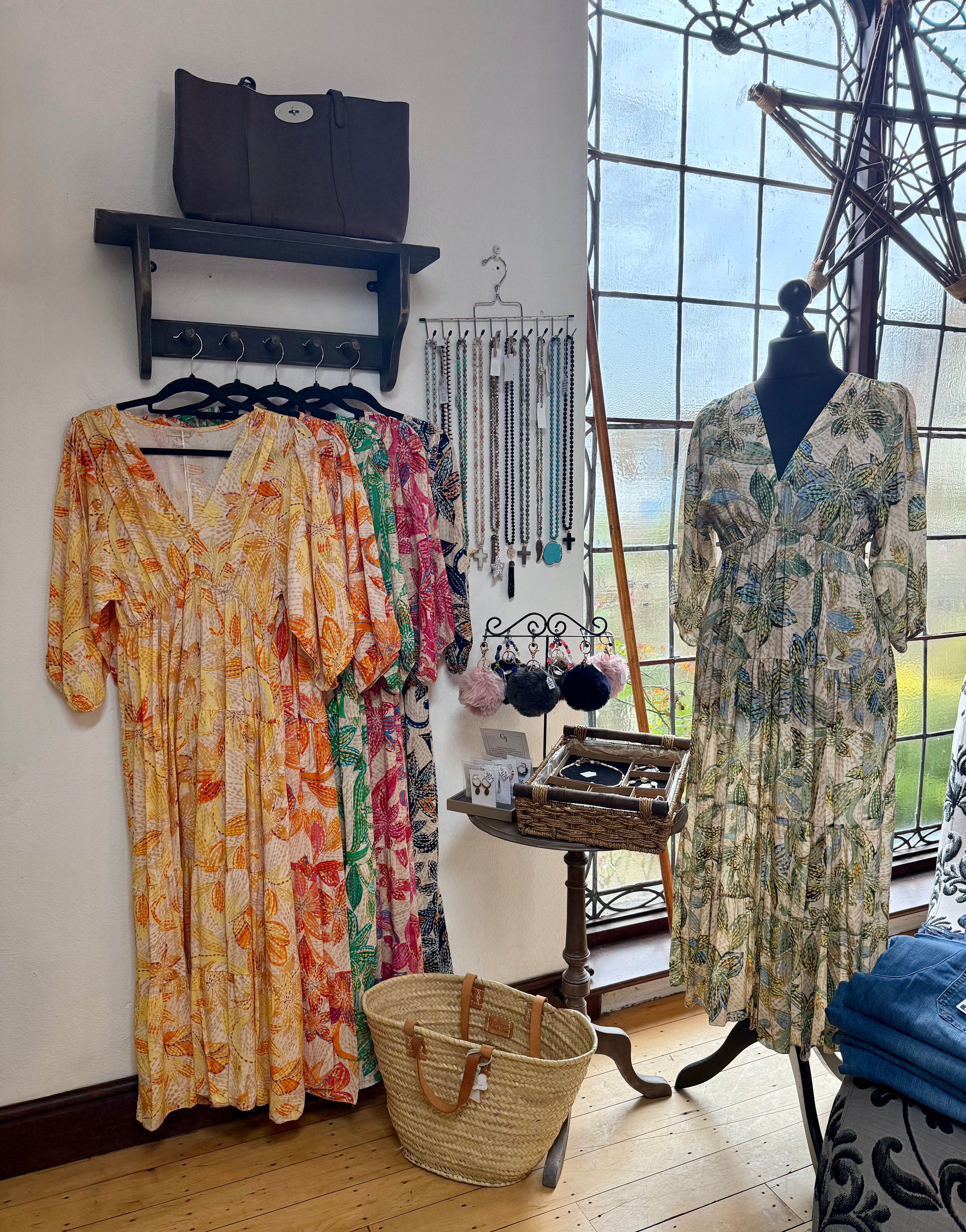 Calypso print Midaxi dress