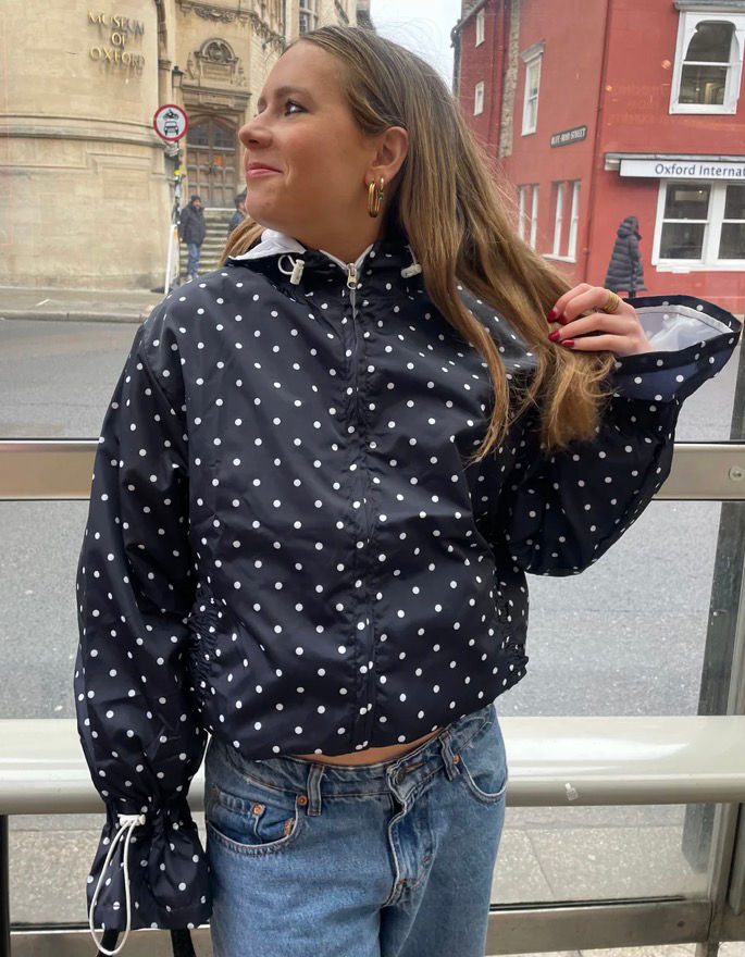 Thumbnail: Ginny & Me waterproof flared windbreaker jackets