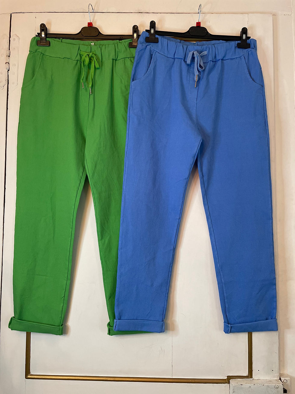 Thumbnail: Extra large smart magic stretch spandex trousers