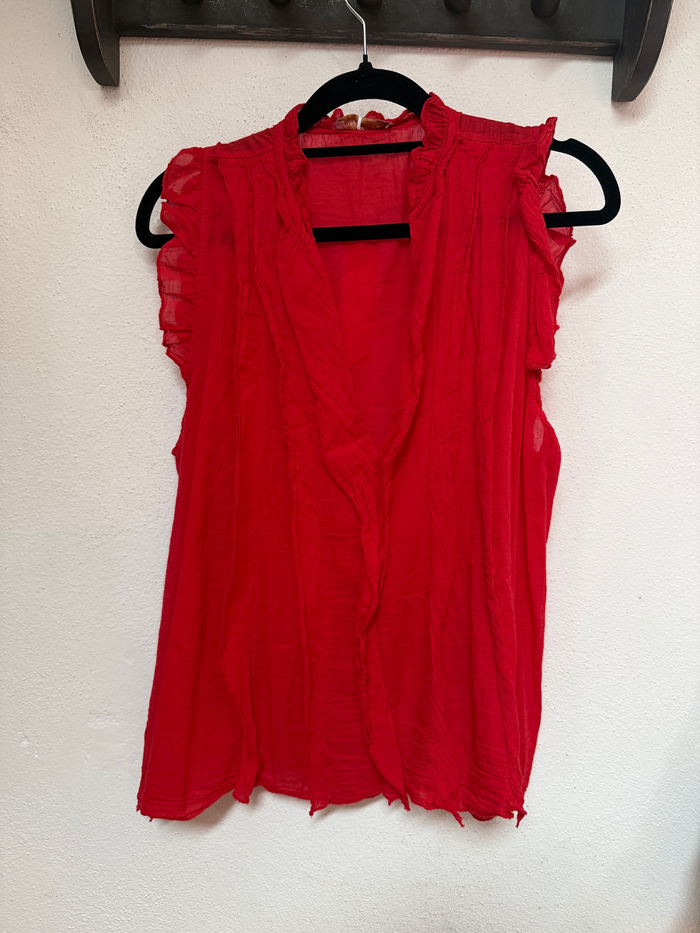 Thumbnail: Cotton frill detail top