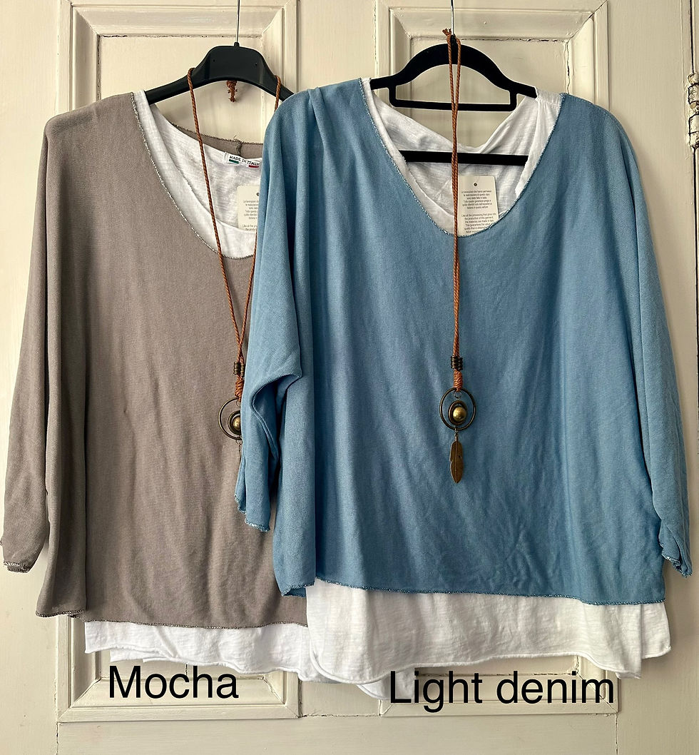 Thumbnail: 2 in 1 necklace tops