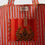Thumbnail: Large velvet tote bag striped tiger print inside pocket