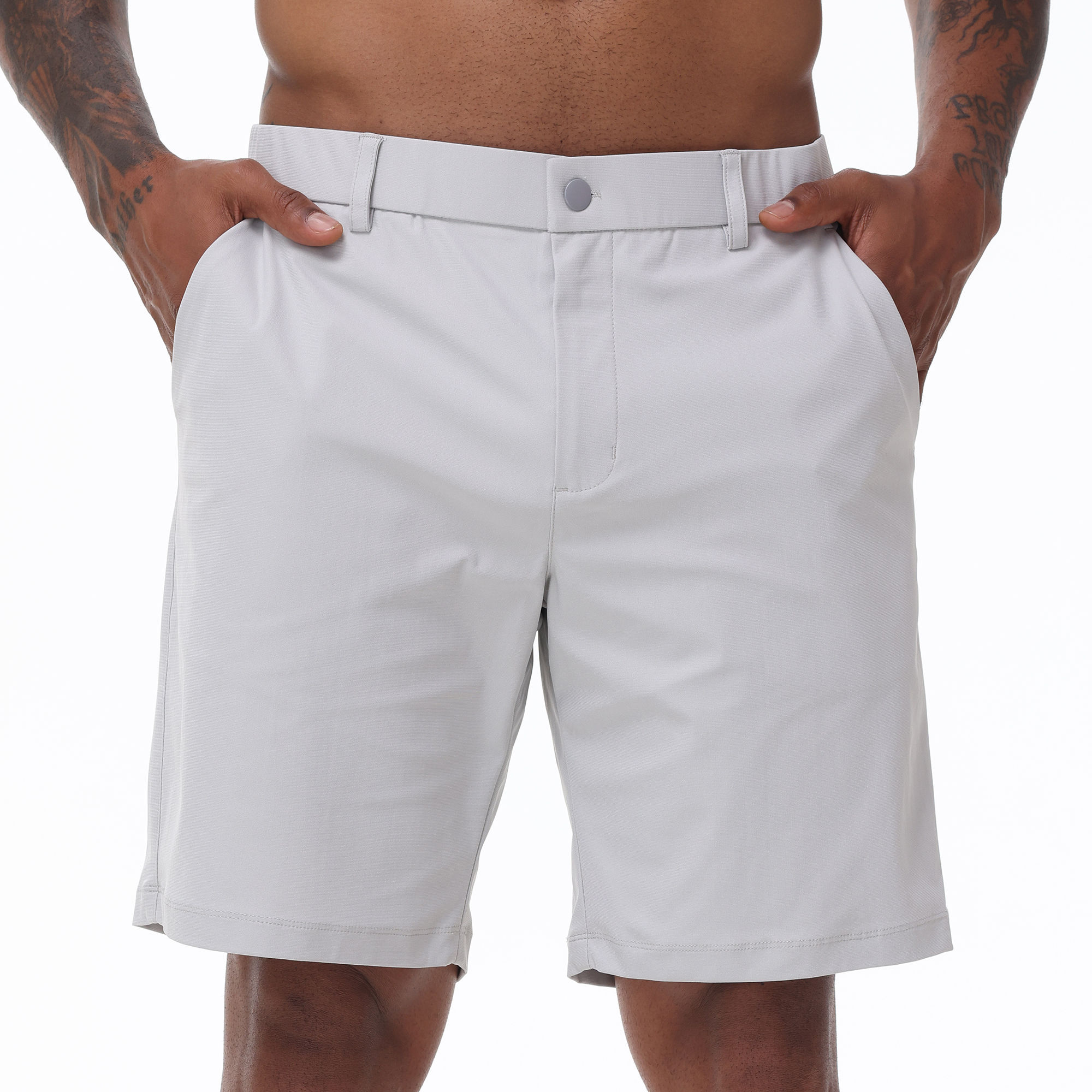 Men's Cargo Trendy Shorts Casual Elegant Golf Pants, Suit Shorts Work Dress Shor