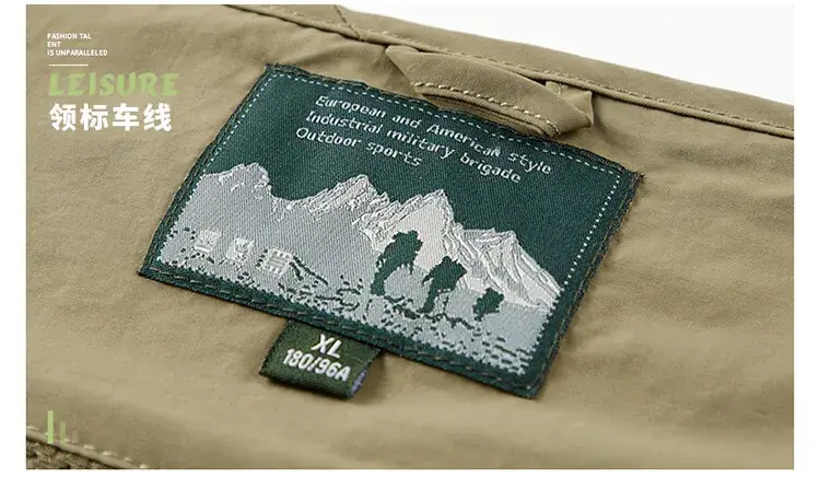 Thumbnail: 14 Pockets Summer New Men US Tactical Hiking Fishing Vest Mens Photographer Wais