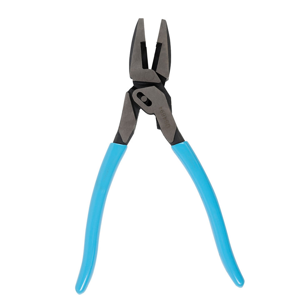 Thumbnail: OX Pro 9″ MaxForce Linesman Pliers